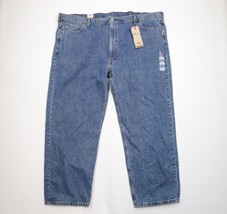 New Levis 550 Mens 54x32 Big &amp; Tall Relaxed Fit Tapered Leg Denim Jeans Blue - £49.67 GBP