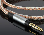 8-core braid Audio Cable For Philips SHX50 M2BT/00 SHB9100 SHB8850NC SHB... - £18.29 GBP+