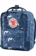Fjällräven Water Repellent Kånken Art Mini Backpack ~NWT~ Blue Fable Fox - $1,602.17 MXN