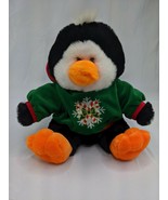 Dan Dee Penguin Plush 10 Inch Christmas Hoodie Stuffed Animal Toy - $21.95