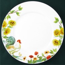NEW Pfaltzgraff Rooster Meadow, Sunflowers (Daphne B) 10-3/8&quot; Dinner Plate - $12.99