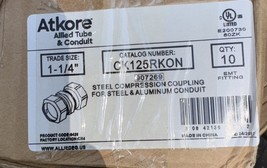 ATKORE CK125RKON 1-1/4&quot; Compression Coupling 10 Pack - $8.76
