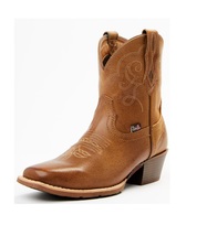 Justin Women&#39;s Chellie Western Square Toe Booties - £85.97 GBP