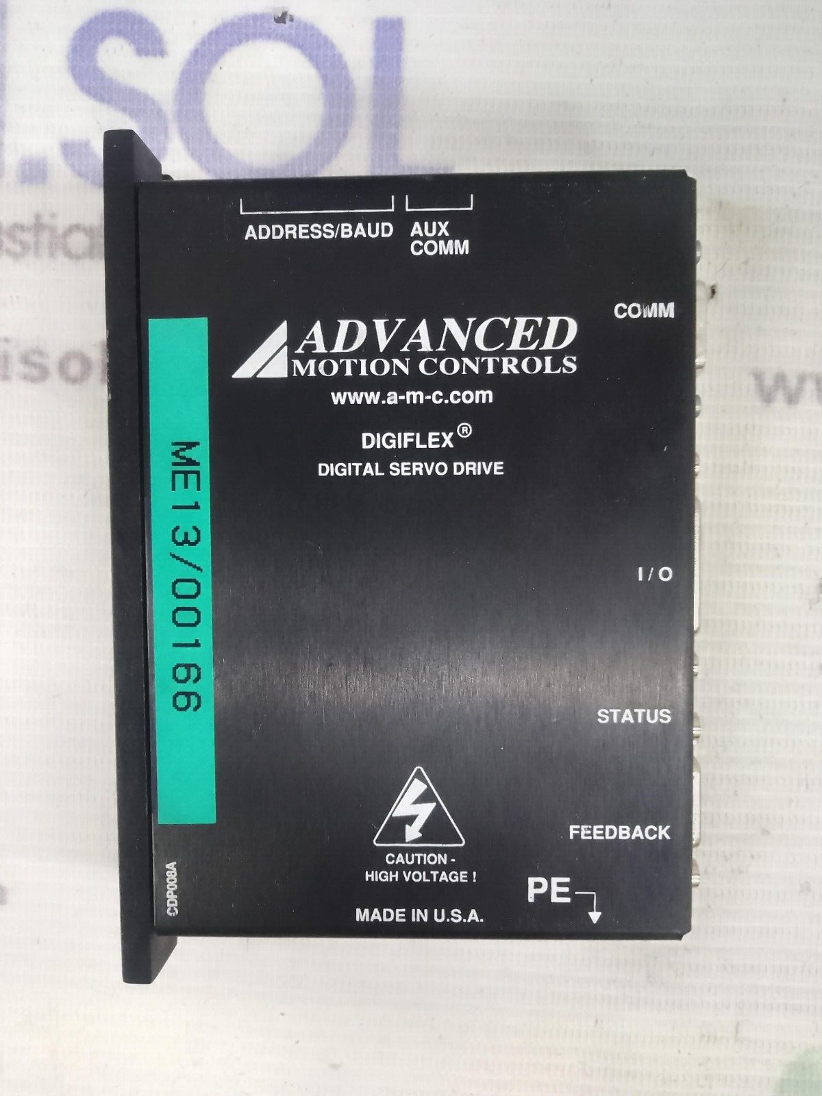 AMC DigiFlex CDP008A Digital Servo Drive Rev. E Ver. 03 CPRALTR-020B080 ... - $662.50