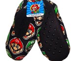 SUPER MARIO BROS. w/LUIGI Fuzzy Babba Slippers Size S/M (8-13) or M/L (1... - $11.99