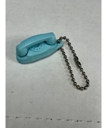 The Princess Phone Keychain Vintage 1950&#39;s Blue Tupperware Bell Telephone - £3.91 GBP