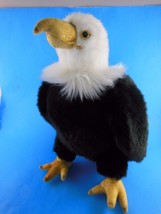 Aurora Bald Eagle Bird Plush 12&quot; Realistic Looking - £8.55 GBP