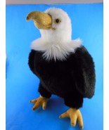 Aurora Bald Eagle Bird Plush 12&quot; Realistic Looking - $14.87 CAD