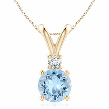 Authenticity Guarantee

ANGARA 2.43 Ct Round Aquamarine Solitaire Pendant wit... - £1,390.75 GBP