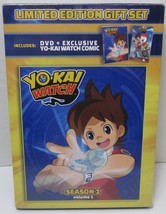 New - Yo-kai Watch: Season 1 Volume 1 DVD Gift Set with Exclusive Comic Book - £5.97 GBP