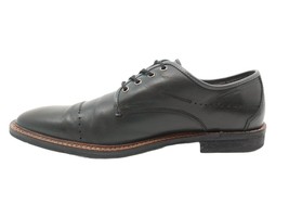 Steve Madden Mens Mission Oxford Lace-up Black Leather Shoes Size 10.5 B... - £4.65 GBP
