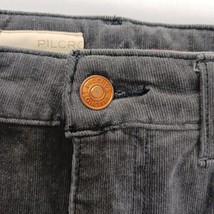 Anthropologie Pilcro Womens Black Cotton High Rise Skinny Corduroy Pants (27×25) image 15