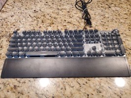 FIODIO Mechanical Gaming Keyboard, LED Rainbow Gaming Backlit, 104 Anti-... - $39.60