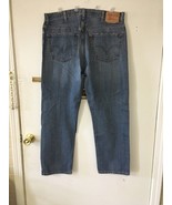 Vintage Distressed LEVIs 505 Regular Fit Dad Jeans 38x30 tag) Light Wsh - €24,48 EUR