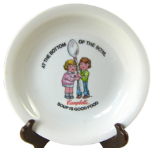Campbell&#39;s Kids Soup is Good Food 16 oz Bowl Anchor Dinnerware Japan - $16.44