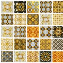 Dundee Deco PG7040 Golden Black Beige Yellow Faux Abstract Patterns, 3.1 ft x 1. - £7.66 GBP+