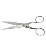 Vtg Lacross 526 Chrome 6&quot; Scissors Made in Italy Tailor Sewing Dress Crafts - $19.35 CAD