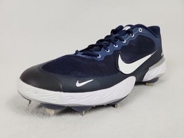 Nike Alpha Huarache Elite 3 Baseball Metal Cleats Men's 14 Navy Blue CK0746-401 - £36.07 GBP