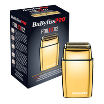 Ba Byliss Pro FOILFX02 Cordless Metal Gold Double Foil Shaver FXFS2G - £146.27 GBP