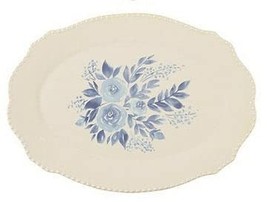Mud Pie Small Cottage Platter - Blue and White - £27.09 GBP