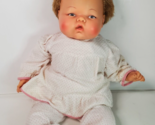 Thumbelina Ideal  Baby Doll 18in Works Rooted Hair Painted Eyes Vintage 60s - $148.45