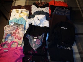 Lot of 18 young lady small used clothes - £22.57 GBP