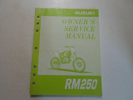 1997 Suzuki RM250 Owners Service Shop Manual FACTORY OEM BOOK 97 DEALERSHIP - $79.67