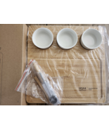 VERMONT 12 PIECE CHEESE & DIP BAMBOO BOARD SET - $35.00