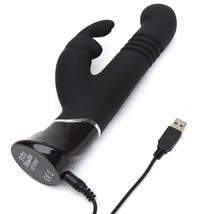Fifty Shades Of Grey Greedy Girl Thrusting Rabbit Vibrator - 4.5 Inch Silicone T - £124.18 GBP