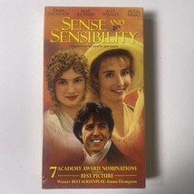 Sense and Sensibility VHS 1996 Emma Thompson Kate Winslet Hugh Grant New... - £6.59 GBP