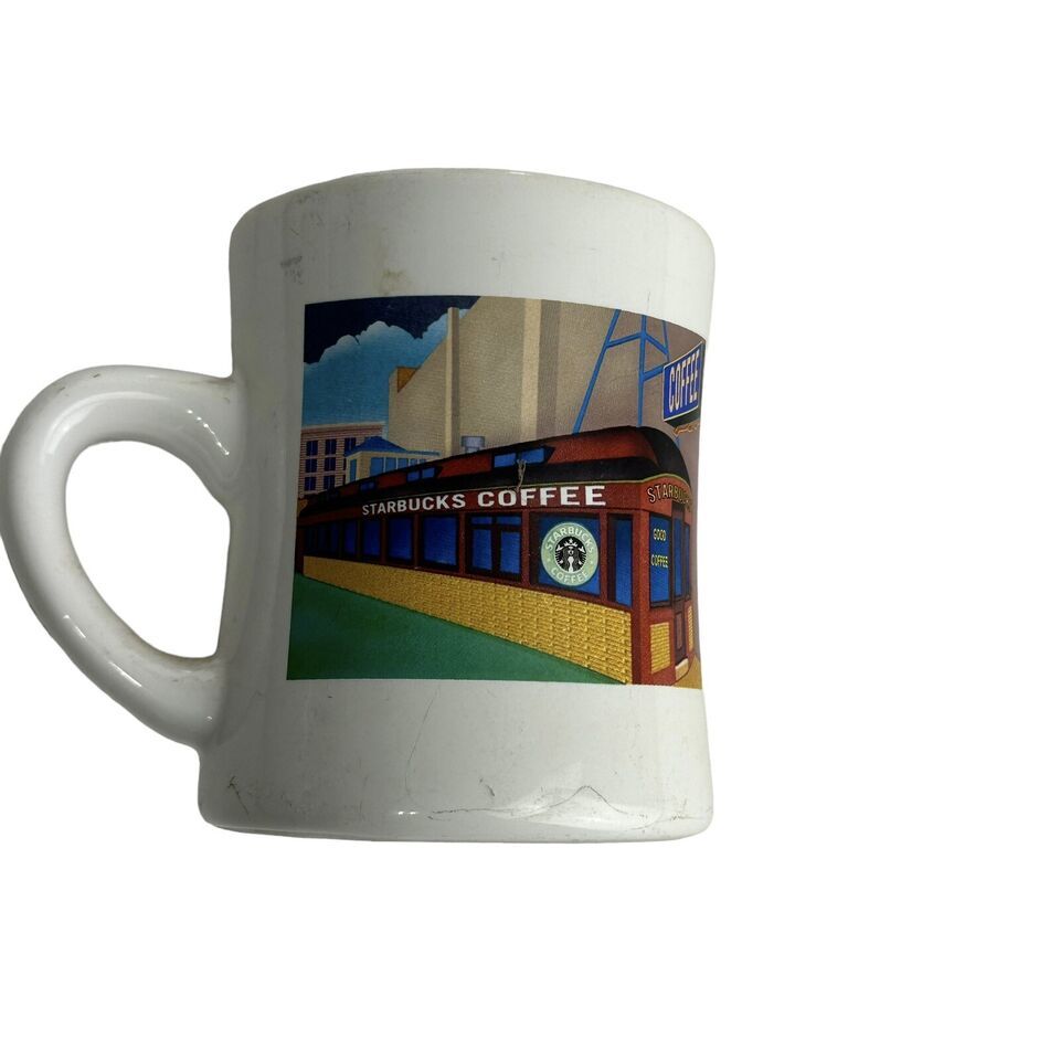 Starbucks 2001 Barista Coffee Mug Railway Car 16 oz - $14.85