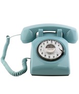 Retro Rotary Dial Phone 1960S Style Vintage Telephone Old-Fashioned Desk... - £63.79 GBP