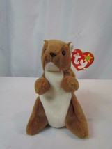 Rare Ty Beanie Baby Original Retired Nuts 1996 Style 4114 TY Deutschland - $140.59