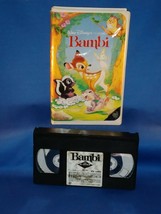 WALT DISNEY Bambi VHS JOHN SUTHERLAND SAM EDWARDS WILL WRIGHT STERLING H... - £3.15 GBP