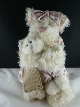Boyds Bears Momma McFuzz and Missy Plush 13” Precious Mommy with Kitten - £13.61 GBP