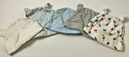 Infant Baby Hats UNBRANDED Caps Beanies Size Estimate 3-6 Months - $9.89