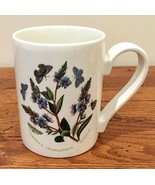 Portmeirion Botanic Garden Veronica Chamaedrys Speedwell Coffee Mug 1972 England - £22.15 GBP