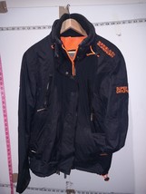 Superdry Wind Attacker Double Zip Jacket Coat -Size M Mens Express Shipping - £34.99 GBP