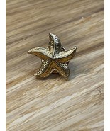 Vintage Unbranded Small Gold Tone Starfish Lapel Hat Pin Ocean Beach KG JD - $182.02 MXN Vintage Unbranded Small Gold Tone Starfish Lapel Hat Pin Ocean Beach KG JD - $182.02 MXN
