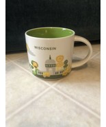 Starbucks Wisconsin Coffee Mug You Are Here Series 2014 14 Oz - £16.67 GBP