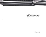 2020 Lexus RX 350 and RX 350L Owner&#39;s Manual [Paperback] Lexus - $121.52