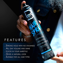 L3VEL3 Strong Hold Hair Spray, 13.5 fl oz image 2