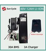 48V 12Ah 1000W EBIKE Battery Lithium e-bike BMS Electric Bicycle li-ion ... - $271.25 CAD