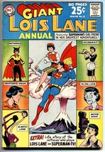 Lois Lane Annual #2 1963-noel Neill  Superman Tv Series Vg+ - £52.67 GBP