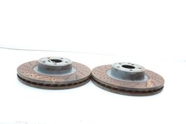03-06 MERCEDES-BENZ CL55 AMG FRONT LEFT & RIGHT BRAKE ROTORS PAIR Q8478 image 5