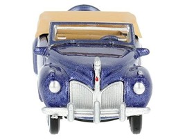 1941 Lincoln Continental Convertible Darian Blue Metallic with Tan Interior 1/8 - £19.22 GBP