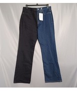 Frame Le Jane Jeans Womens 33 Colorblock High-Rise Straight Fit Streetwe... - $123.75
