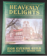 2005 Zion Evening Guild Heavenly Delights Recipes Cookbook Binder 397 pages - $21.49