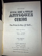 Oifficial Guide To Popular Antiques Curios 1968 - £5.07 GBP