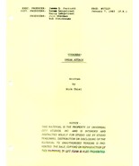 1983’s VOYAGERS!: SNEAK ATTACK rare original TV series script - $29.99